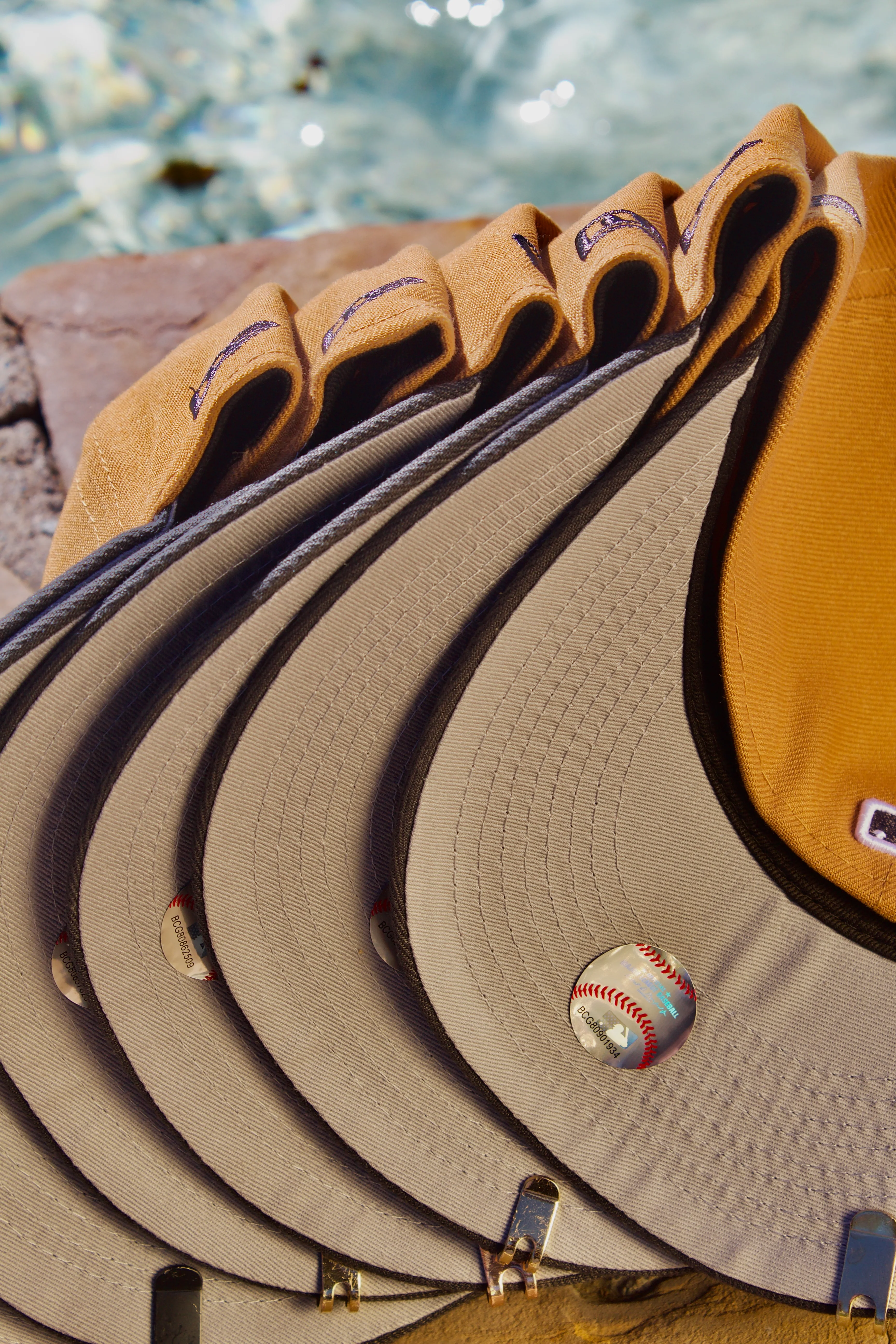 NEW ERA EXCLUSIVE 59FIFTY TAN/GREY MILWAUKEE BREWERS 2TONE COLOR PACK - Image 6