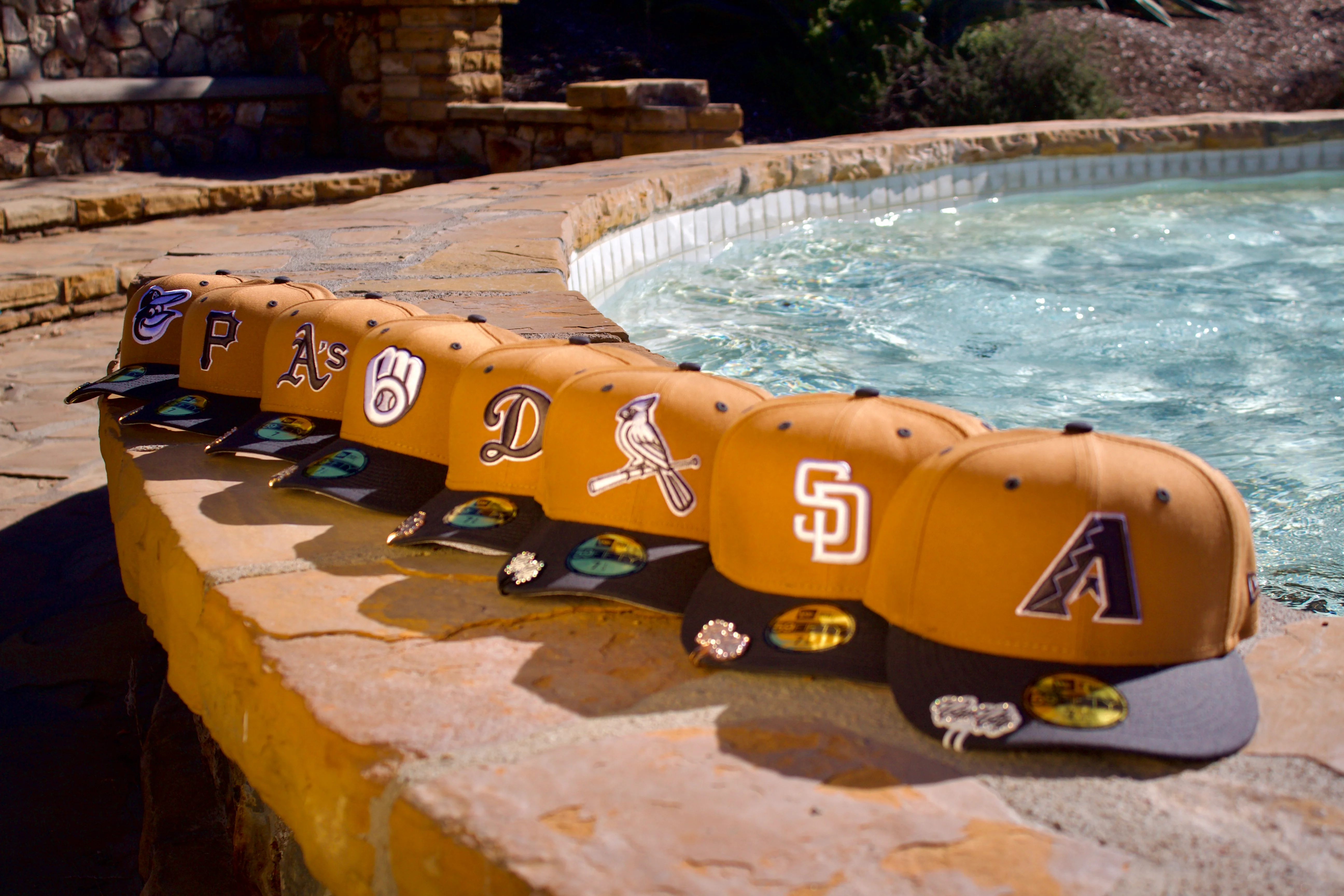 NEW ERA EXCLUSIVE 59FIFTY TAN/GREY LOS ANGELES DODGERS 2TONE COLOR PACK - Image 6